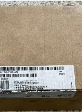 原装CPU315-2DP/PN6EA7 315-6FF01/6FF04/T6H13/2FH13/7TJ10-0SB0