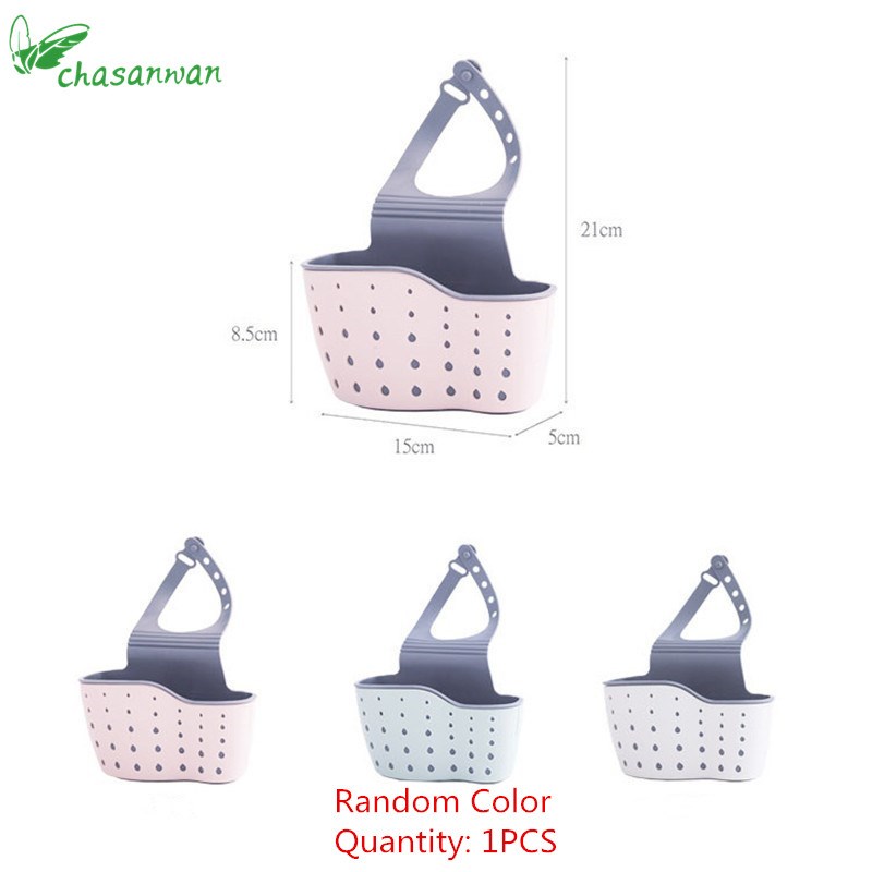 1 Pcs Kitchen Accessories Sponge Drain Holder Shelf Soap Spo