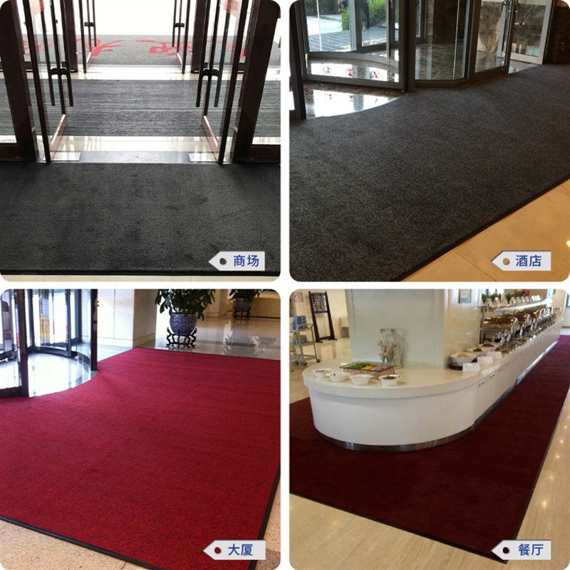 进门吸水地垫酒店商场门口入户门脚垫门K垫卫生间门口防滑除尘地