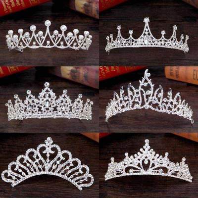 速发2018 new crown tiara bridal wedding accessories birthday