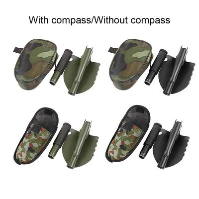 Military Portable Folding Shovel Multifunction Stainless Ste