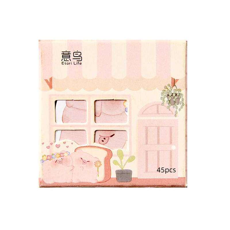 Mohamm 45PCS/Box Kawaii Creative House Stickers Scrapbooking高性价比高么？
