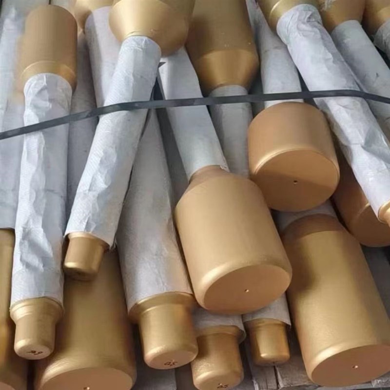 68破碎锤大头钎杆蘑菇头钢钎打桩钎杆拆房子打管桩打钢筋炮钎平头