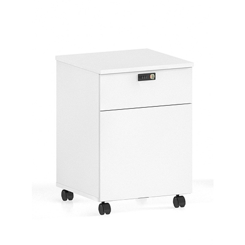 四人位办公桌工位写字楼员工桌带抽屉简约屏风六人位职员办公家具