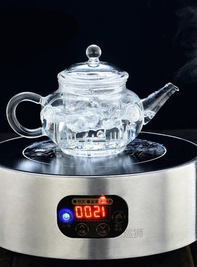 250ML Glass Teapot Household Teaware Tea Infuser Heat Resist