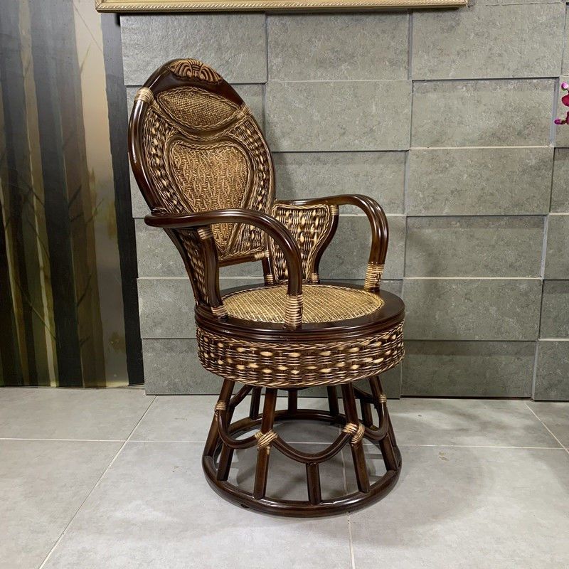 新款藤椅三件套家用滕椅阳台桌椅老人休闲实木天然真腾椅子靠背椅,住宅家具,阳台椅,淘宝优惠券,粉丝福利购,淘宝优惠卷