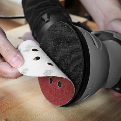 60/70/100Pcs 5 Inch 125MM Sandpaper Brushed Back For Sander