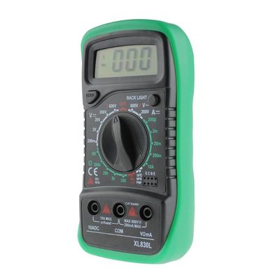 网红XL830L Volt Current Tester Digital LCD Multimeter Voltme