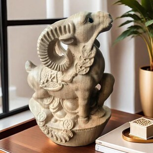 2025桃d木十二生肖元宝摆件12属相原木木雕鼠牛虎兔龙蛇马羊猴鸡