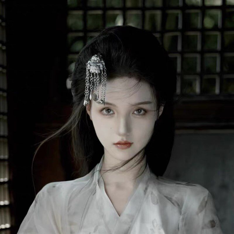 贵州苗族苗银少数民族侗族步摇梳子古风发簪头饰古装汉服配饰女