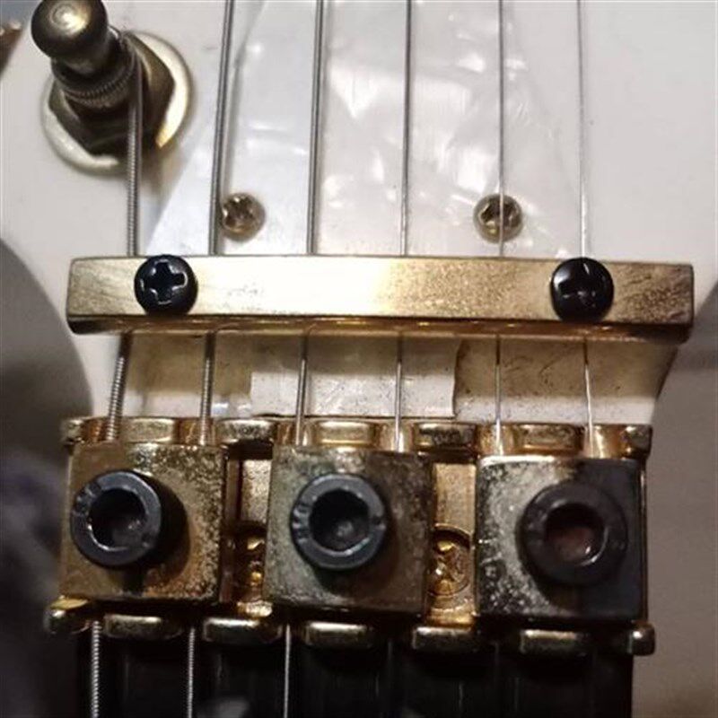 双摇电吉他压弦棒 金属琴头压弦杆 导弦条 l锁弦器 专业乐器零配