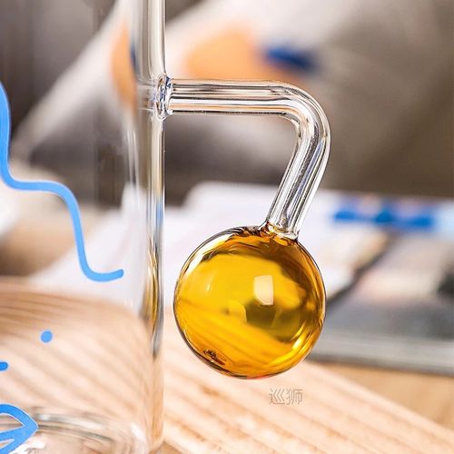 Origami Style Glass Cup Transparent Tea Coffee Mug Ice Beer