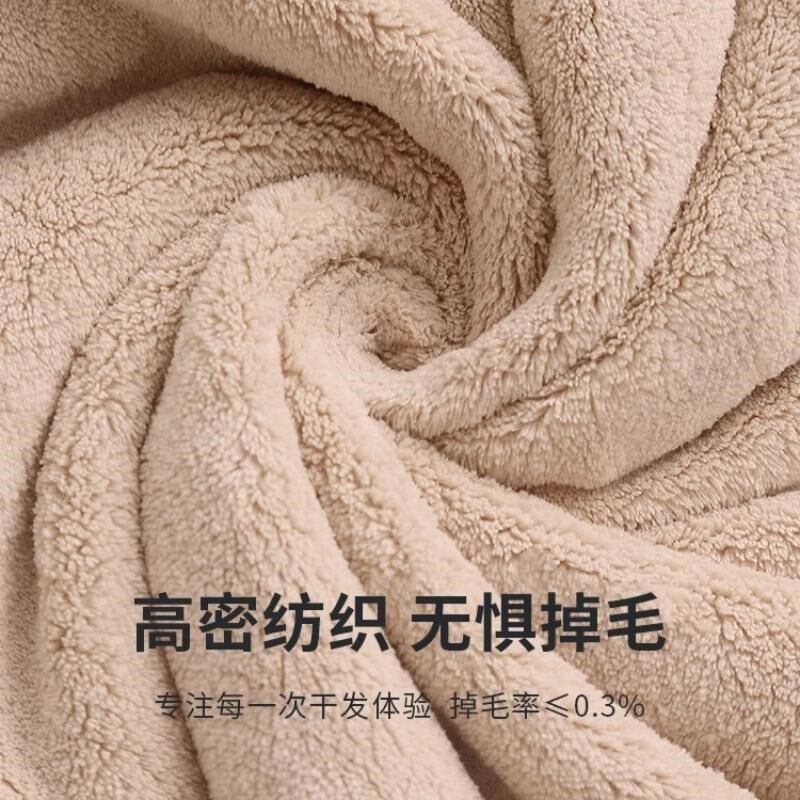 2025年新款干发帽超强吸水速干免吹加大加厚洗头浴帽包头巾擦头发