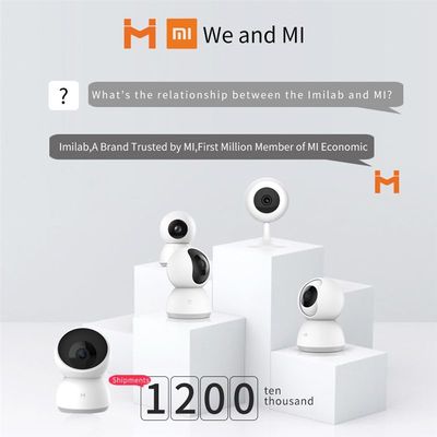 极速Original imilab 360 Angle Webcam PTZ 1080P 2K 1296P HD