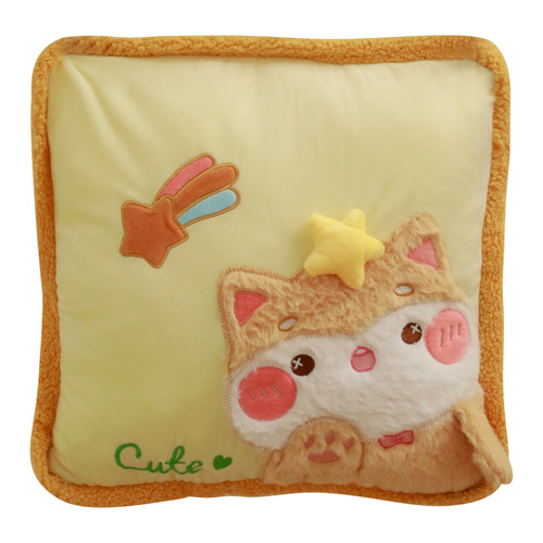 抱枕毯子二合一两用宿舍学生午睡神器空调毯午休毛毯女生可爱靠枕