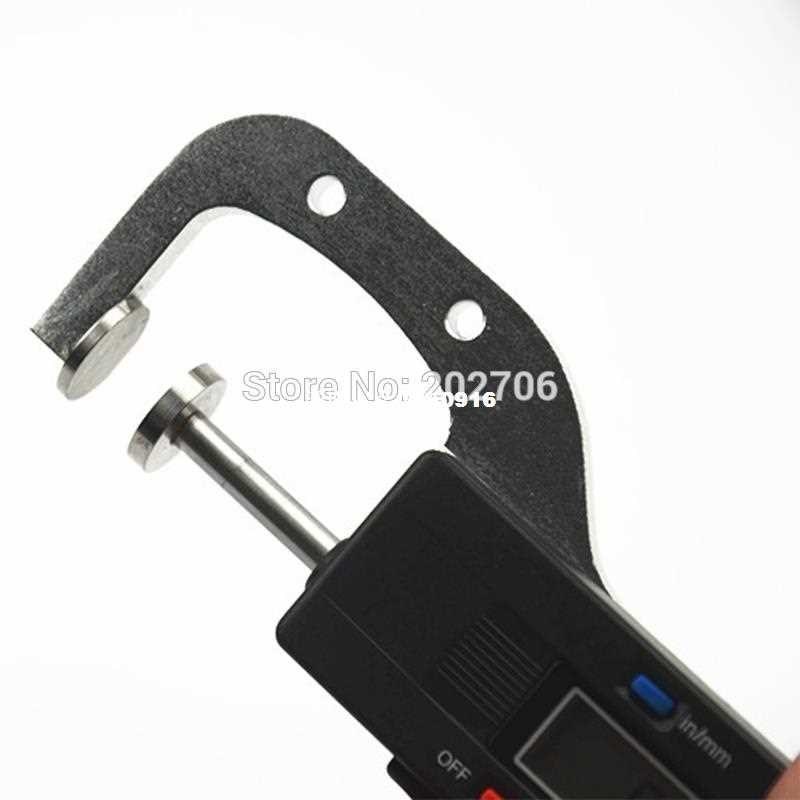 现货0-25mm Quick Mini rDigital Thickness Gauge thickness tes图片