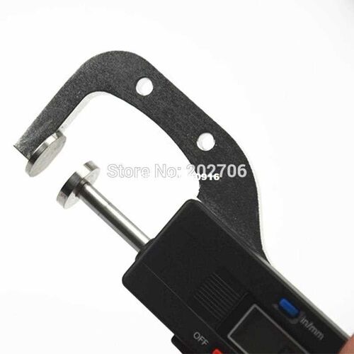 现货0-25mm Quick Mini rDigital Thickness Gauge thickness tes