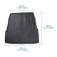 QCover Cargo Fie Rear Trunk Lintr Boot Mat