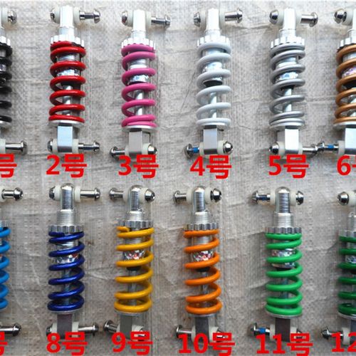 电动车后减震 短减震 边减震后避震 折叠变速自行车 单车后减震