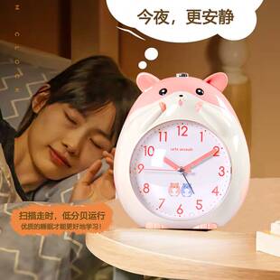 闹钟高中生专用高颜值女生儿童女孩可爱桌面时钟闹铃起床神器桌上