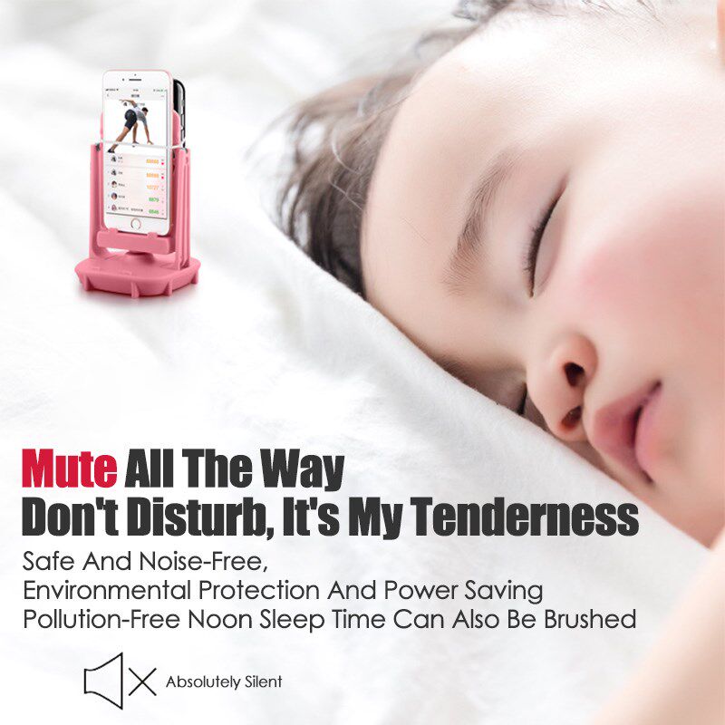 Desk Walking Swing Shaker Mobile Phone Stand Holder Pedomete