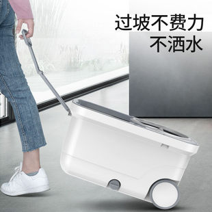 拖布桶 旋转拖把免手洗家用地拖地神器一拖墩布净自动带桶2022新款