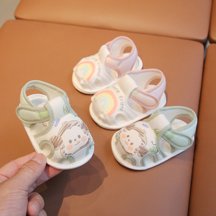 婴儿鞋 夏天婴儿鞋 软底步前 6到12个月婴幼儿凉鞋 3S宝宝鞋 子夏季