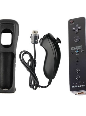 High Quality 2 in 1 Controller for Wii mote Built in Motion