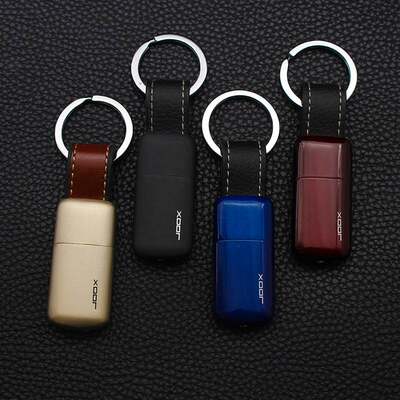 推荐Mini Keychain Torch Lighter Free Fire Flint Butane Gas L