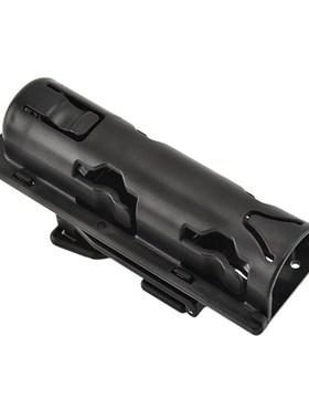 Black Baton Holder Expandable Plastic Swivelling Baton Case