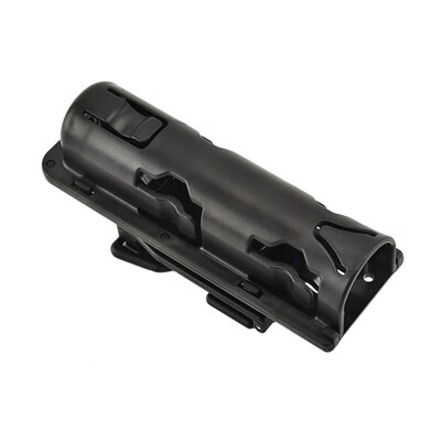 Black Baton Holder Expandable Plastic Swivelling Baton Case