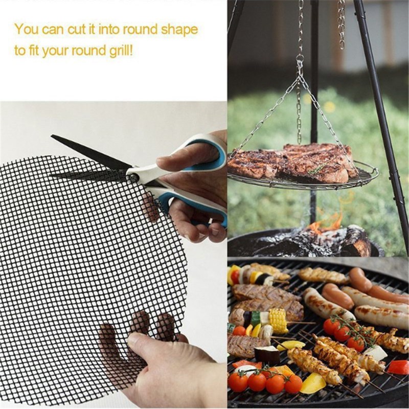 Kitchen Gadgets Accessories Non-stick Barbecue Grilling Mat
