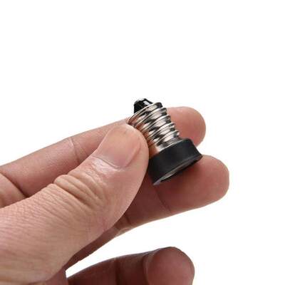 速发1PCS New E14 To E12 LED Bulb Lamp Holder Adapter Socket