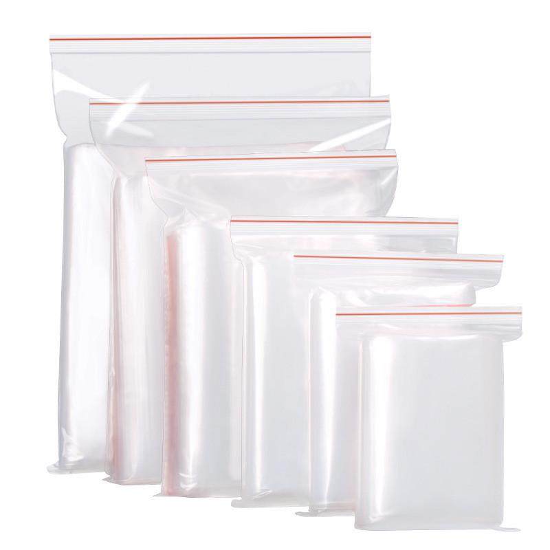 卡口自封袋透明袋小号加厚塑料袋分装封口包装袋pe食品防潮密新款,包装,塑料自封袋,淘宝优惠券,粉丝福利购,淘宝优惠卷