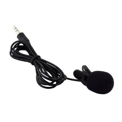 1pcs Microphone Clip-on Collar Tie Mobile Phone Lavalier Mic