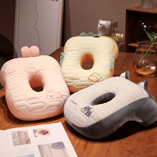 午睡枕趴睡枕冰丝抱枕小学生儿童睡觉专用办公室午休桌上趴趴枕头