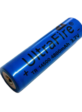 5号 14500充电锂电池3.7V锂电z池 4800mah强光手电筒锂电池充电器