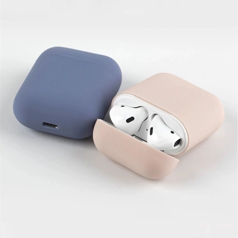 For Air pods 1/2 Soft Silicone Earphone Cover Air Pods Case