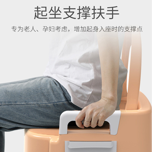 老人马桶坐便器室内家用成人孕E妇可移动老年人病人座便椅便 新品