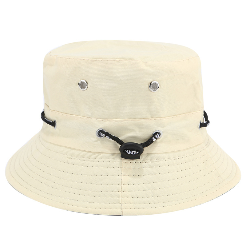极速Solid Color Bucket Hat Men Women Summer Panama Cap Outdo 3C数码配件 其它配件 原图主图