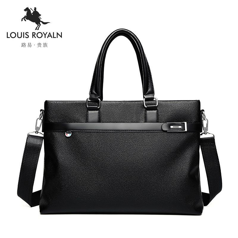 新款高级感男包手提包男商务包休闲手拿公文包男大容量办公包斜挎