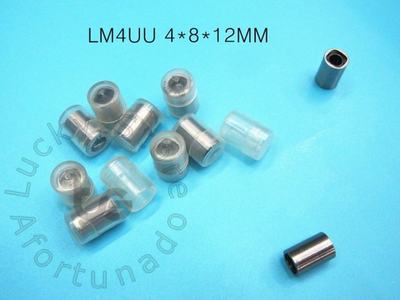 新品LM4UU beari2g 4*8*1nmmB10pcs/lot LM4UU 4mm LiTnear  all