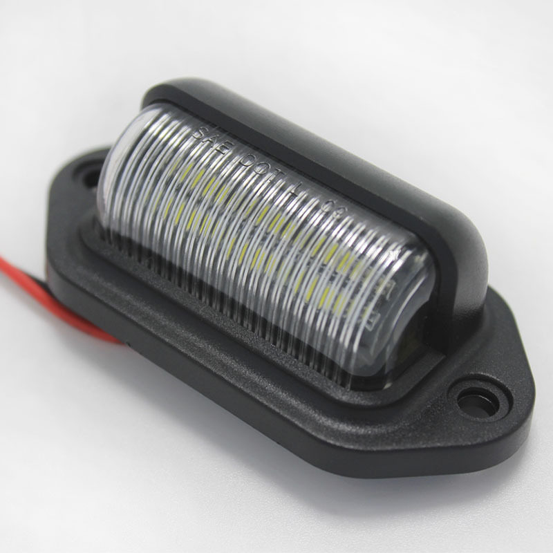 12V LED牌照灯 车门灯房车货车 踏板灯1W 房车牌照灯 踏步灯