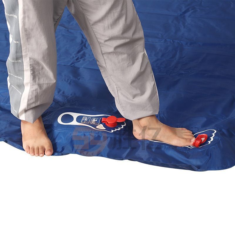 wrs便携式懒人j充气床垫加厚防水露营防潮户外可折叠床气垫床野外