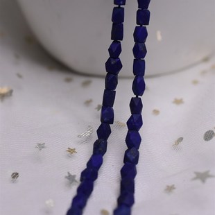 散珠老矿阿富汗青金石微白微金款菠菜绿碧玉绿松石楞珠