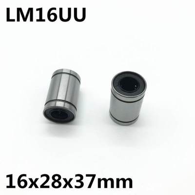 推荐10pcs LM16UU ball bearing inner diameter 16x28x37mm guid