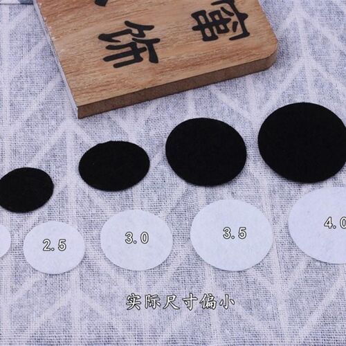 DIY手工饰品配件 不织布圆形发D绳底部圆片垫片头花发圈发饰材料