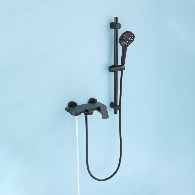 速发Anjie bathroom 304 stainless steel third-gear shower set