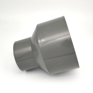 PVC大小头管材同心变径异径接头200225250315400异径直通转换接头