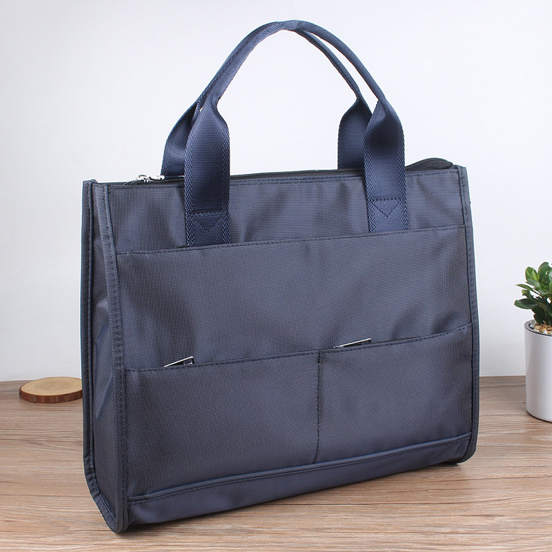 休闲包公文包男女商务文件上班包包拉链多夹层兜防水牛津布手提包,箱包皮具/热销女包/男包,男士包袋,淘宝优惠券,粉丝福利购,淘宝优惠卷